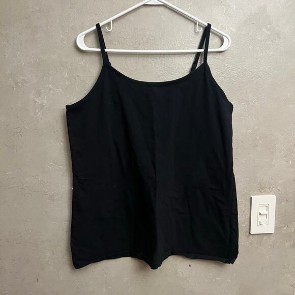 Torrid Foxy Cami Black Plus Size 3 Scoop Neck Tank Top Stretchy - Picture 6 of 11